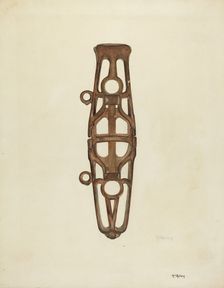 Whip Socket, 1935/1942. Creator: William McAuley
