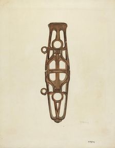 Whip Socket, 1935/1942. Creator: William McAuley