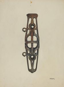 Whip Socket, c. 1937. Creator: William McAuley
