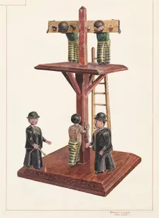 Whipping Post, 1935/1942. Creator: Edward L Loper