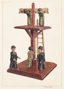 Whipping Post, 1935/1942. Creator: Edward L Loper
