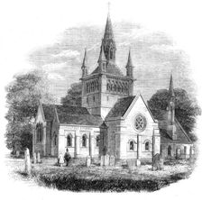 Whippingham Church, near Osborne, Isle of Wight, 1862. Creator: Unknown