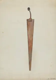 Whipsaw, c. 1937. Creator: William Hoffman