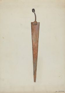 Whipsaw, c. 1937. Creator: William Hoffman