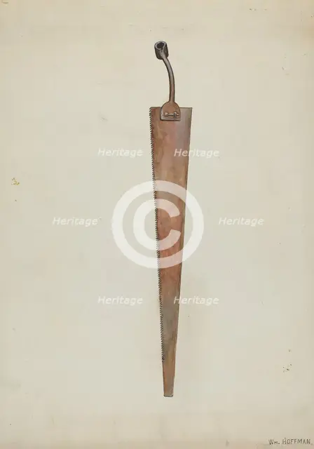 Whipsaw, c. 1937. Creator: William Hoffman.