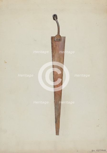 Whipsaw, c. 1937. Creator: William Hoffman.