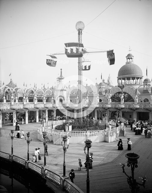 Whirl of the Whirl, Luna Park, Coney Island, N.Y., c1905. Creator: Unknown.