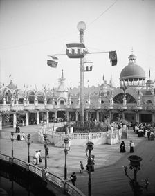 Whirl of the Whirl, Luna Park, Coney Island, N.Y., c1905. Creator: Unknown
