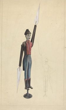 Whirligig, 1935/1942. Creators: Unknown, Auguste Rodin