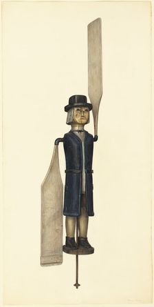 Whirligig, c. 1941. Creator: Mina Lowry