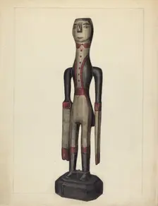 Whirligig, c. 1937. Creator: Mina Lowry