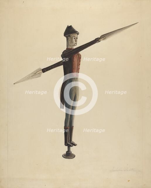 Whirligig, c. 1937. Creator: Isabelle De Strange.