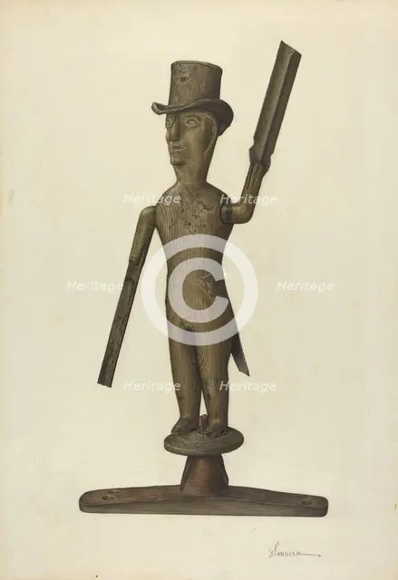 Whirligig, c. 1939. Creator: Selma Sandler.
