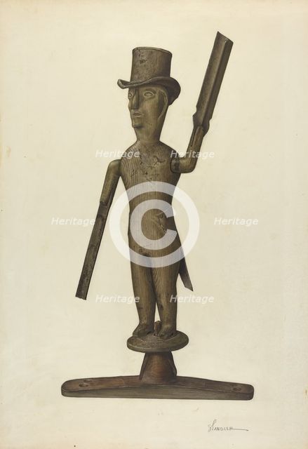 Whirligig, c. 1939. Creator: Selma Sandler.
