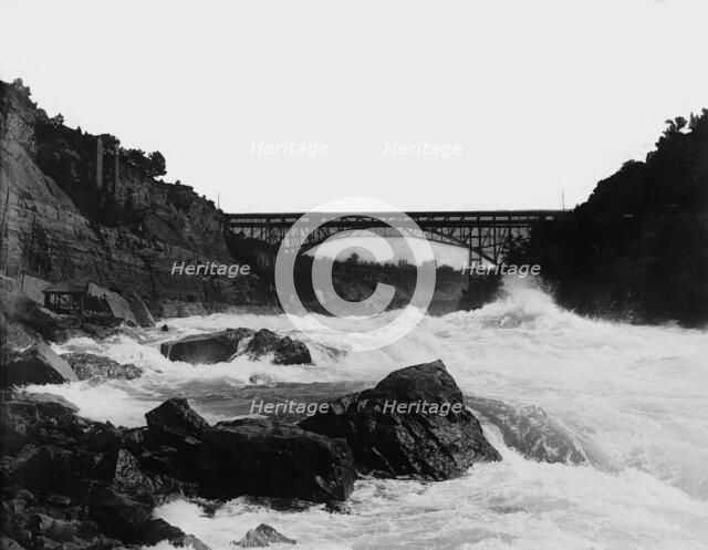 Whirlpool rapids, c1900. Creator: Unknown.