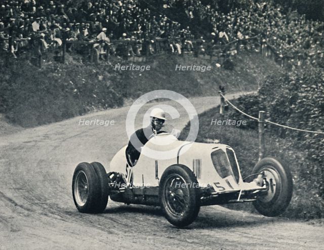 'Whitney Straight (Maserati) breaks the record, 1934', 1934, (1937). Artist: Unknown.