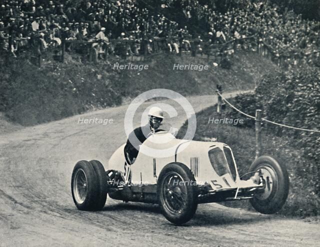 'Whitney Straight (Maserati) breaks the record, 1934', 1934, (1937). Artist: Unknown.