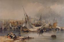 Whitby 1841, (1935). Artist: Edward Duncan