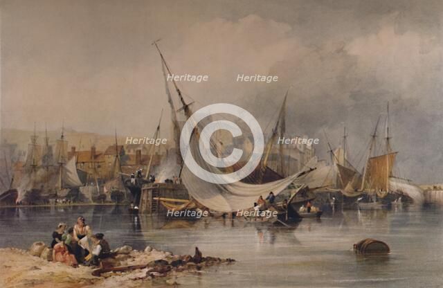 'Whitby', 1841, (1935). Artist: Edward Duncan.