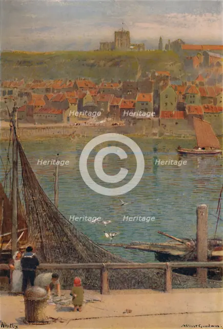 'Whitby', 19th-20th century, (1935). Artist: Albert Goodwin.