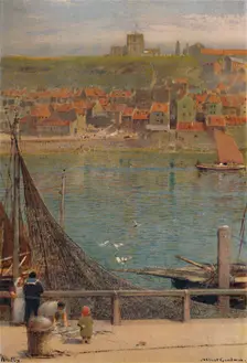 Whitby 19th-20th century, (1935). Artist: Albert Goodwin