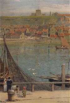 Whitby 19th-20th century, (1935). Artist: Albert Goodwin