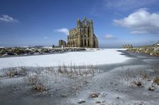 Whitby Abbey, North Yorkshire, 2006. Artist: Mike Kipling