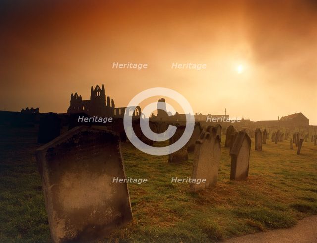Whitby Abbey, North Yorkshire, 2010. Artist: Mike Kipling.