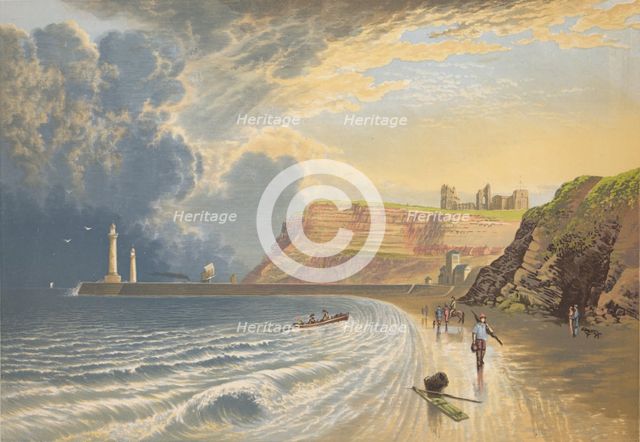 'Whitby Abbey', c1880, (1897). Artist: Alexander Francis Lydon.