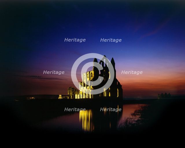 Whitby Abbey, Whitby, Scarborough, North Yorkshire, 2007. Creator: James O Davies.