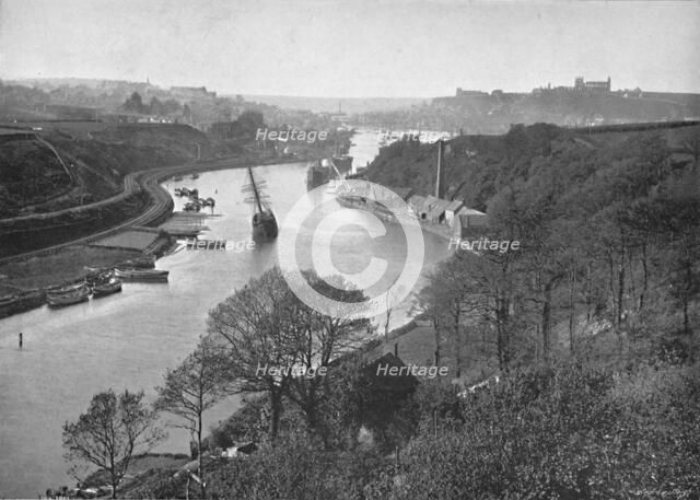 'Whitby, from Larpool', c1896. Artist: Frank Meadow Sutcliffe.