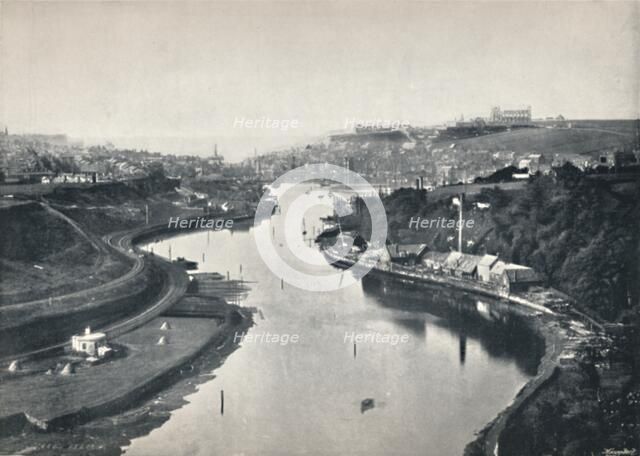 'Whitby - General View of the Town', 1895. Artist: Unknown.