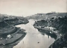Whitby - General View of the Town 1895