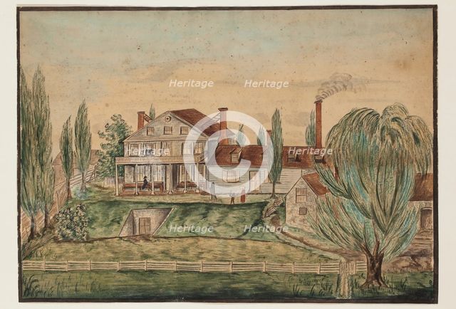 Whitby Hall, c1840s. Creator: Martha Gray Thomas.