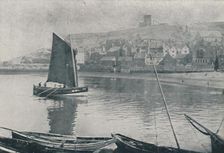Whitby Harbour 1910. Artist: Photochrom Co Ltd of London