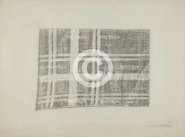 White Cotton, 1935/1942. Creator: Herbert Marsh.