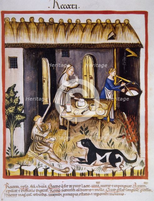 White cheese, 14th century.  Creator: Unknown.