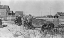 White children playing, between c1900 and c1930. Creator: Unknown