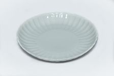 White chrysanthemum dish, 18th century. Creator: Unknown