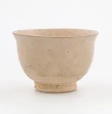 White cup, date unknown. Creator: Unknown