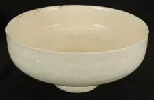 White bowl, Iran, 12th century. Creator: Unknown