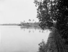 White Bass Lake near Gordon's, Wis., c1898. Creator: Unknown