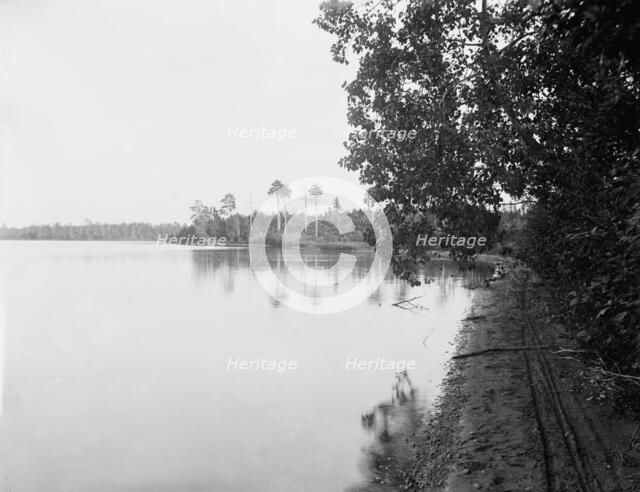 White Bass Lake near Gordon's, Wis., c1898. Creator: Unknown.