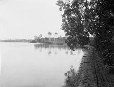 White Bass Lake near Gordon's, Wis., c1898. Creator: Unknown