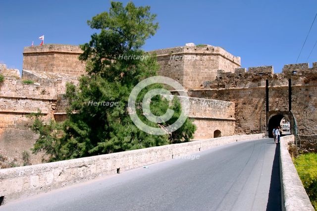 White Bastion, old town walls, Famagusta, North Cyprus. Creator: Peter Thompson.