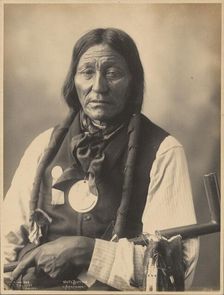 White Buffalo, of the Arapaho People, 1898. Creators: Adolph F. Muhr, Frank A. Rinehart