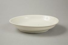 White dish with anhua design of two phoenix and cloud scroll design, Song dynasty, c.1300