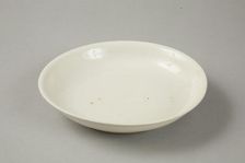 White dish with anhua design of two phoenix and cloud scroll design, Song dynasty, c.1300