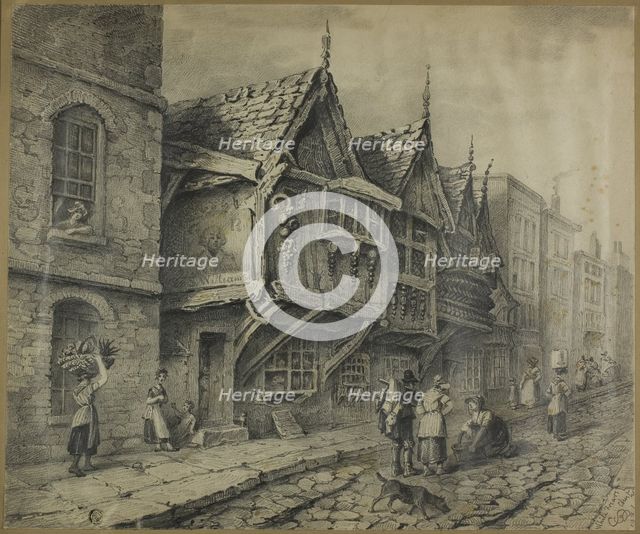 White Friars, Chester, 1831. Creator: George Sidney Shepherd.