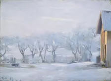 White Frost, 1889. Creator: Erik Werenskiold